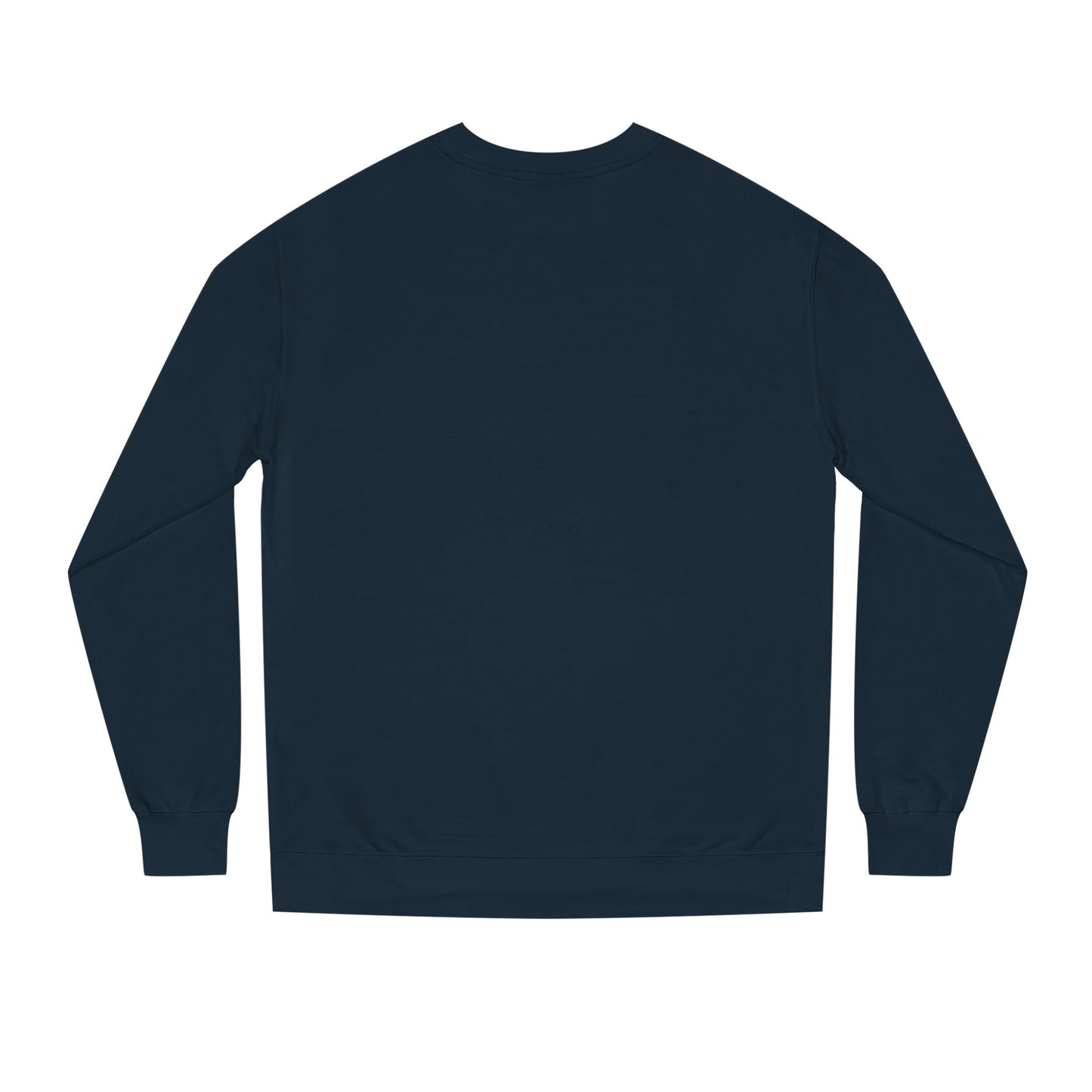 Hustle Sweatshirt Navy - White Letters