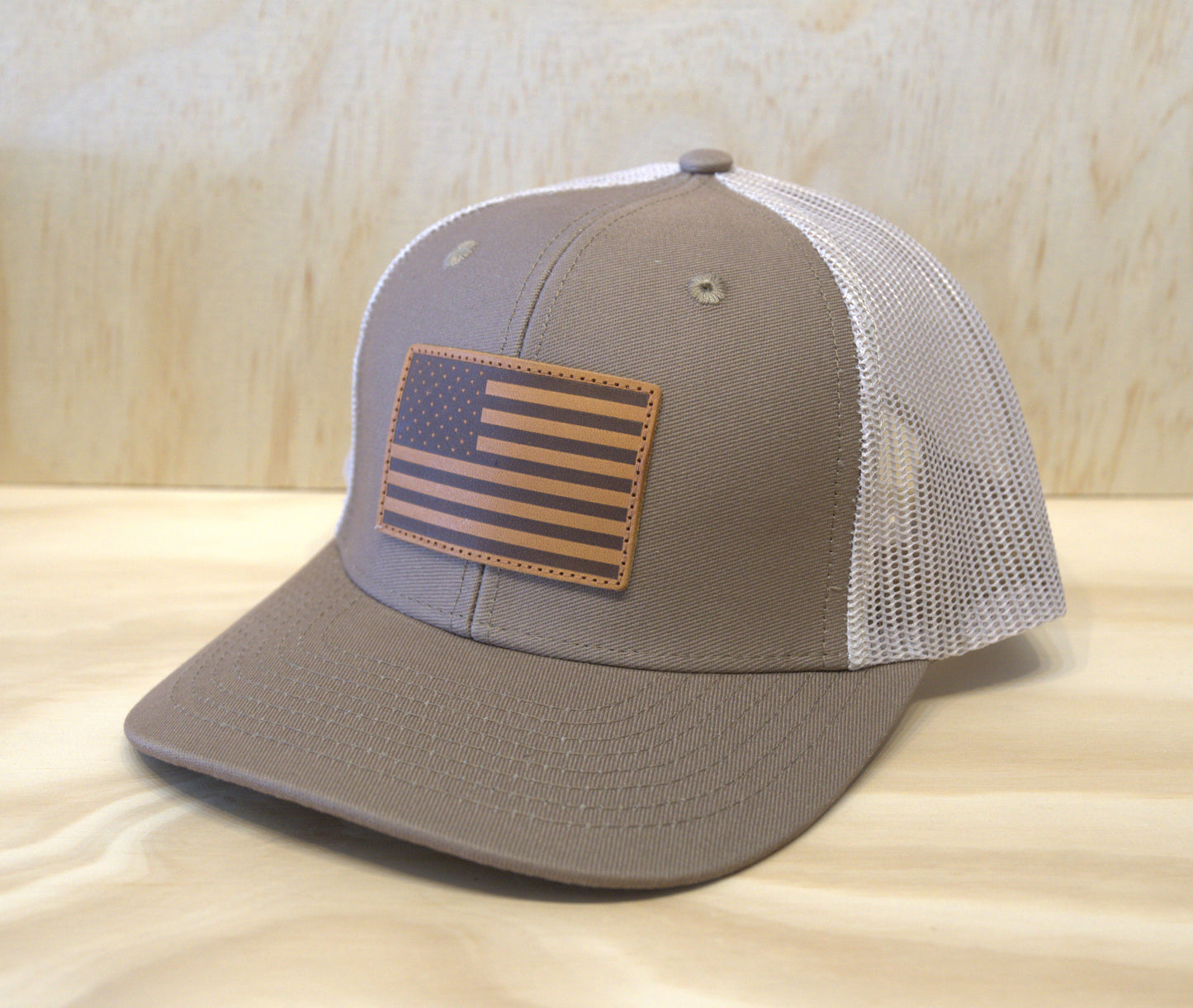 American Flag Trucker Hat