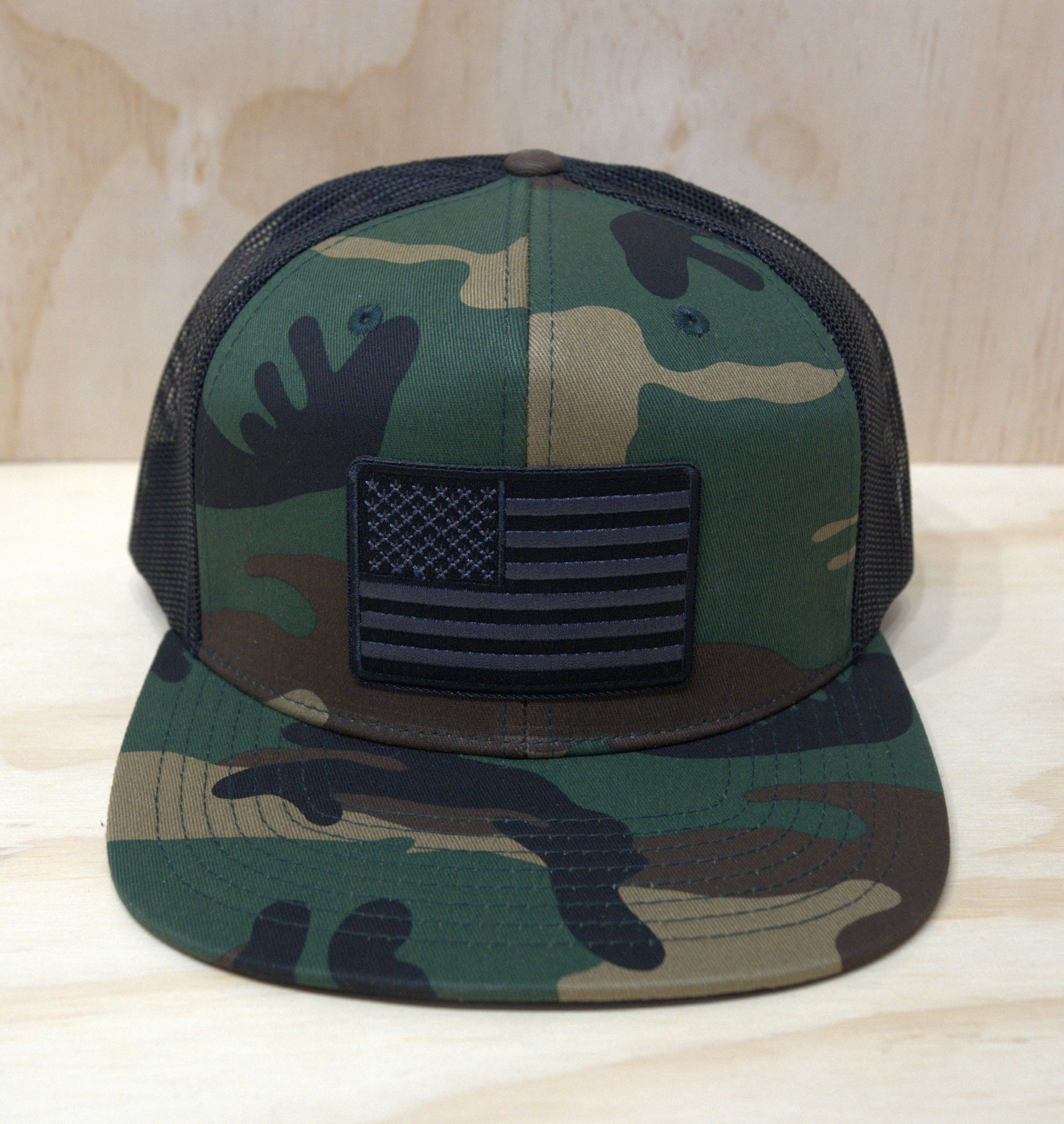 Camo American Flag Cap