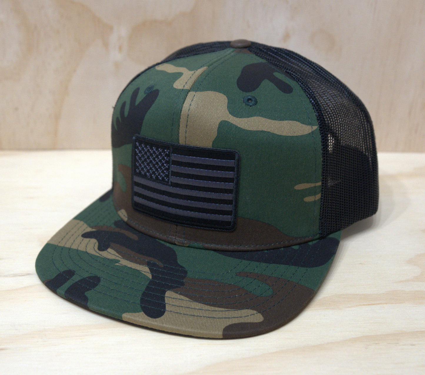 Camo American Flag Hat