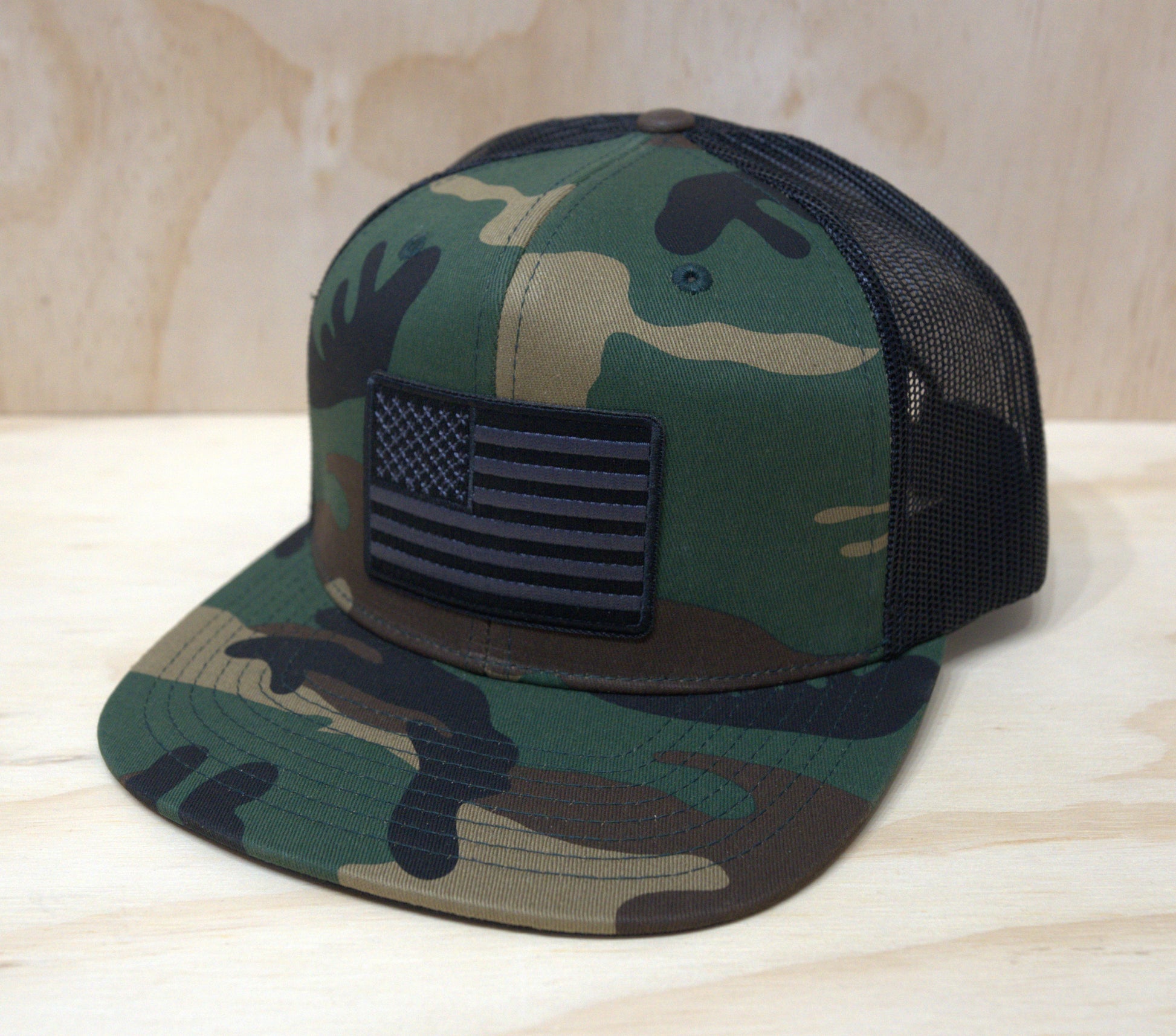 Camo American Flag Hat