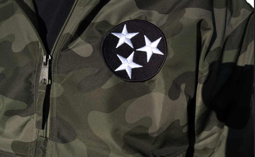 TN Tri-Star Camo Embroidered Champion Packable Jacket
