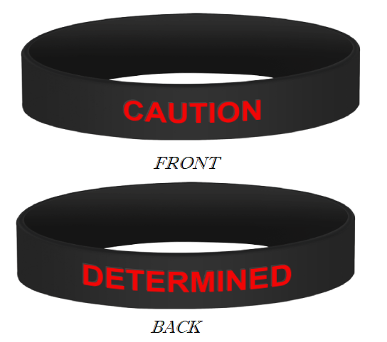 Determined Wristband