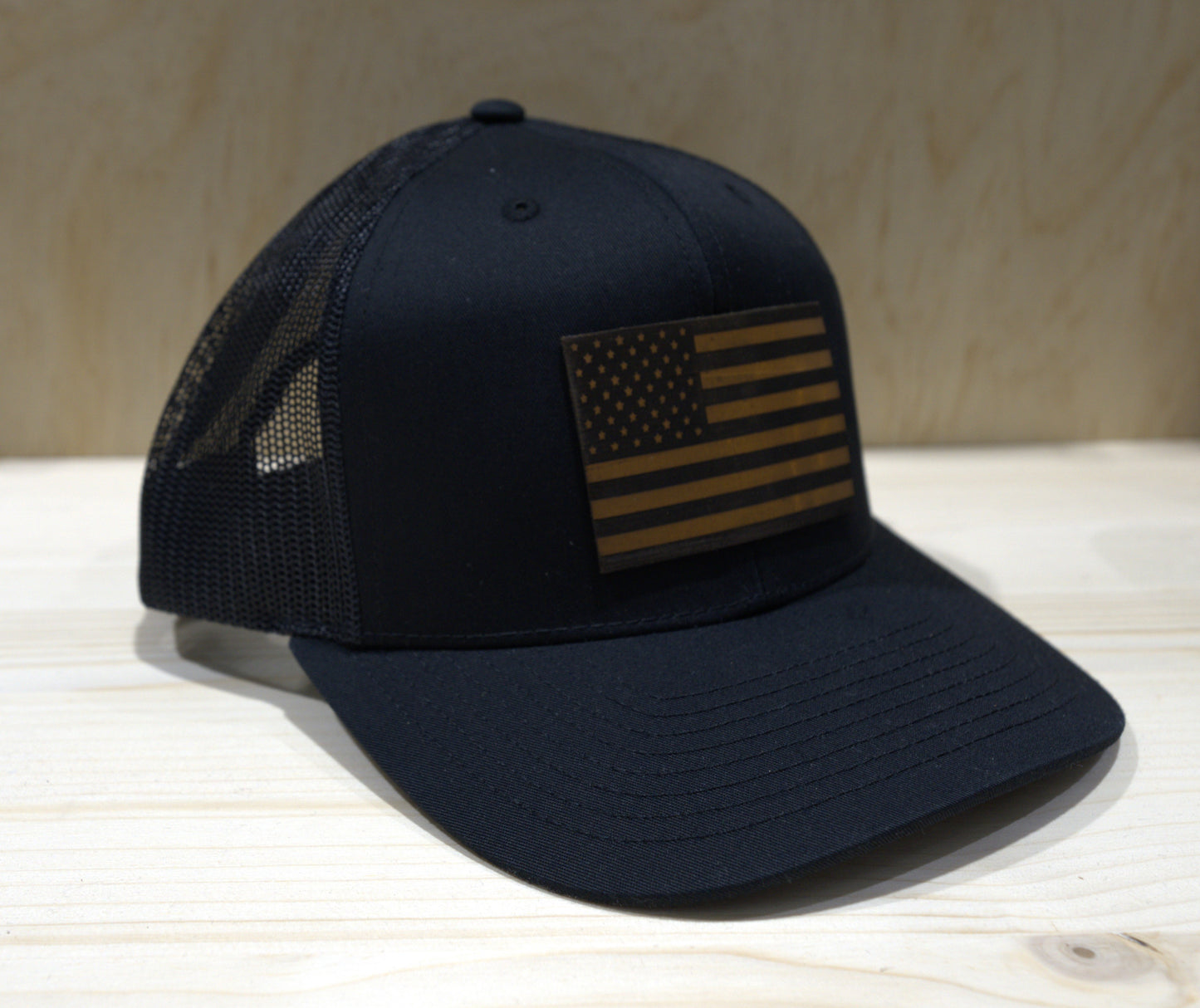 usa flag trucker cap