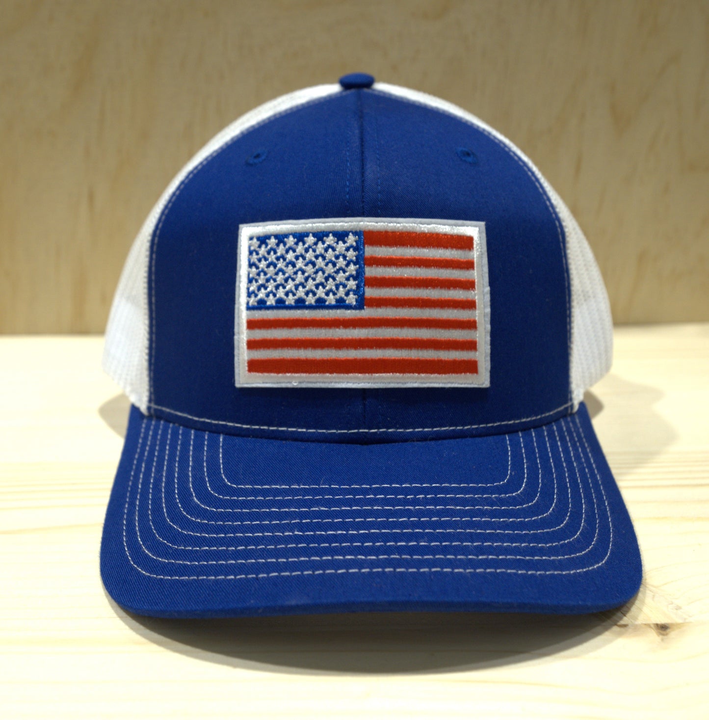 usa flag trucker hat