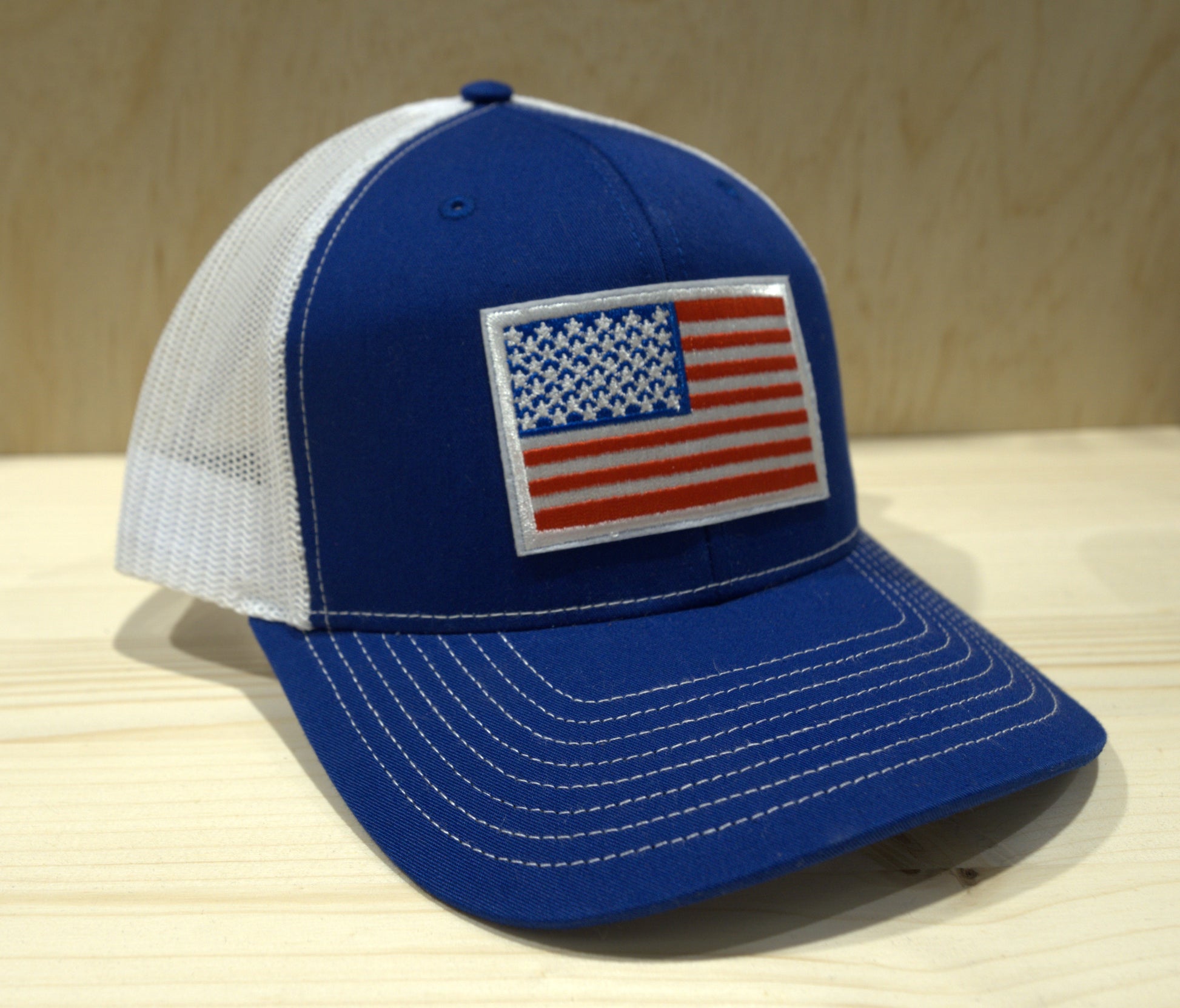 usa flag trucker cap