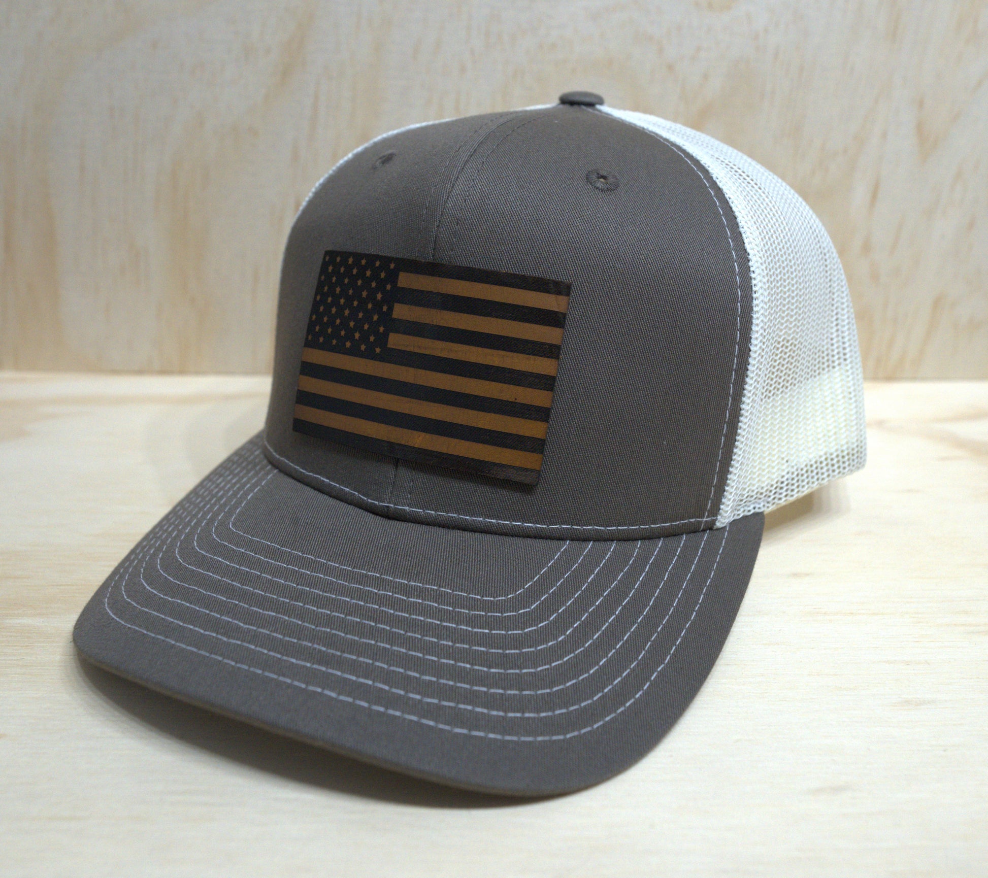 usa flag trucker hat