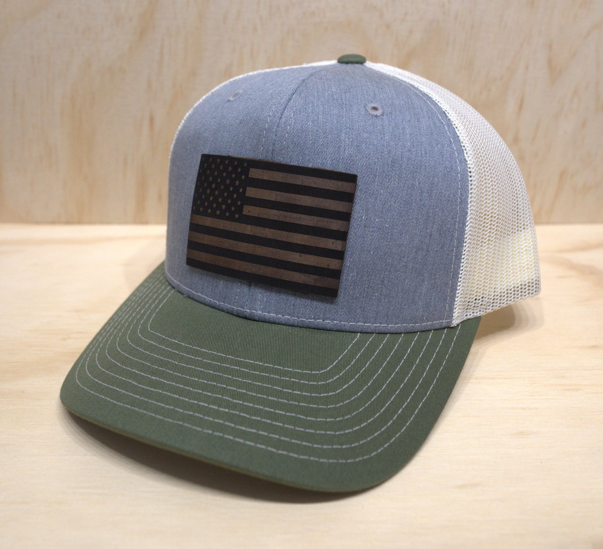 usa flag trucker hat