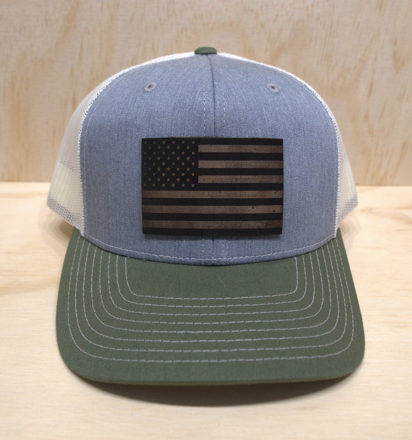 usa flag trucker cap