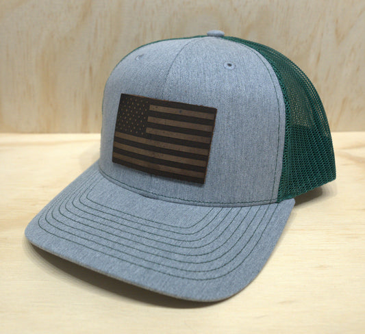 usa flag trucker hat