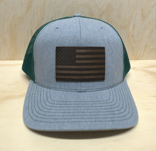 usa flag trucker cap