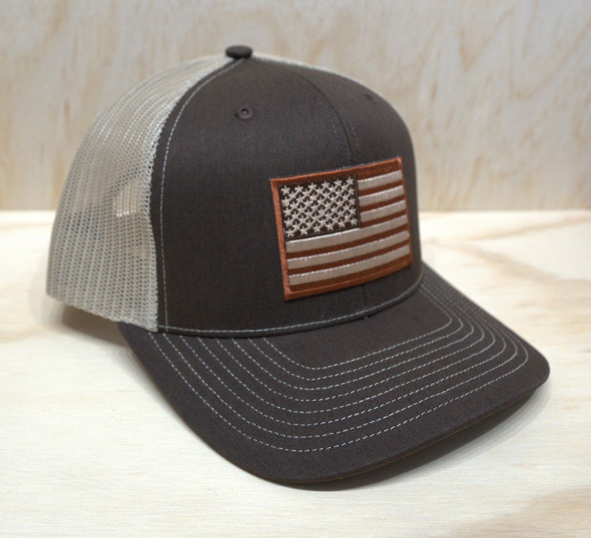 usa flag trucker hat