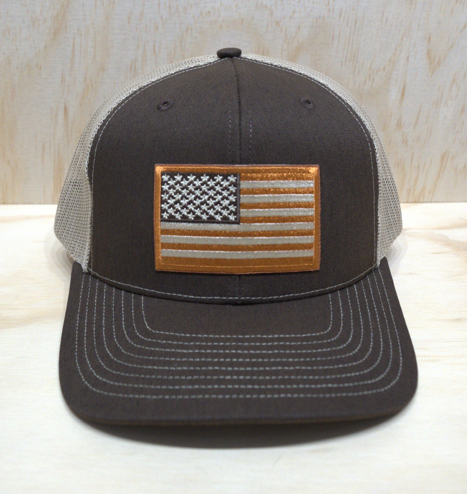 usa flag trucker hat