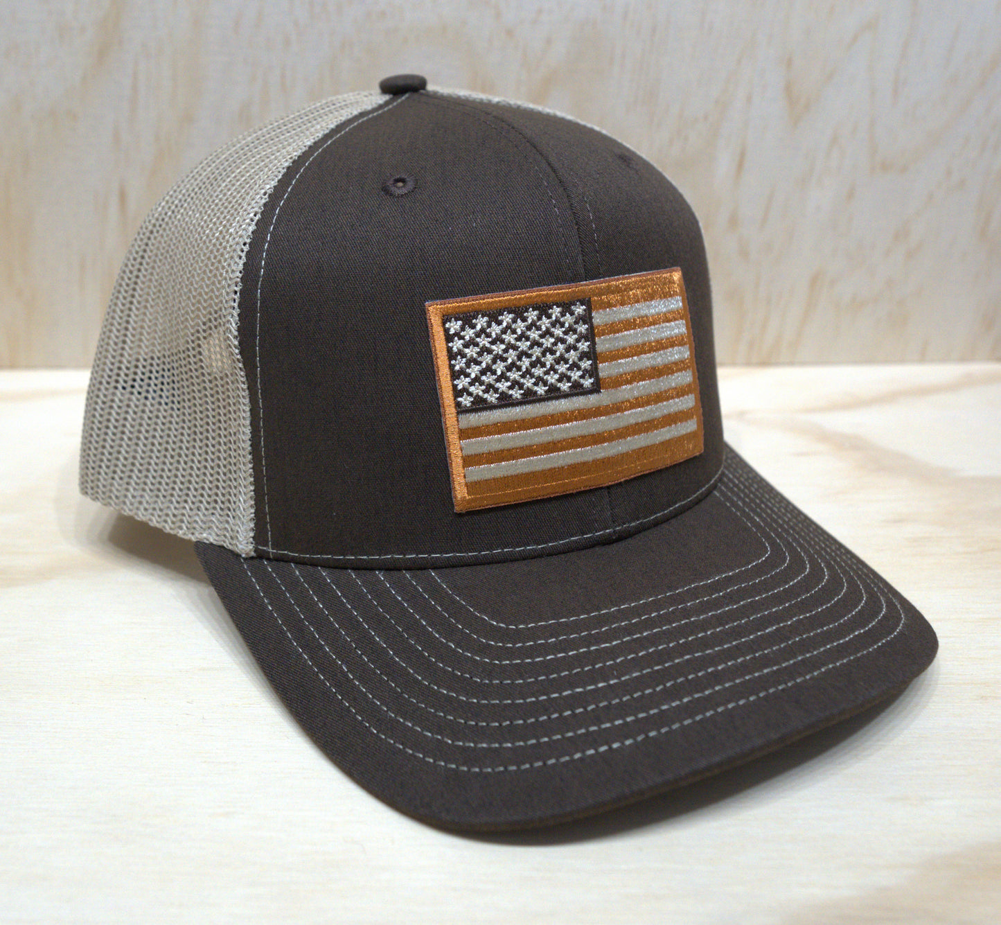 usa flag trucker cap