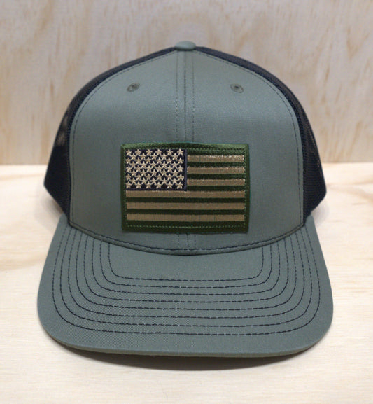 usa flag trucker hat