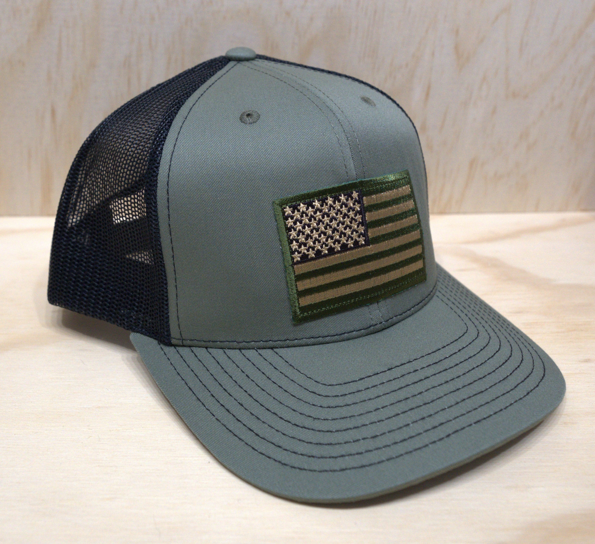 usa flag trucker cap