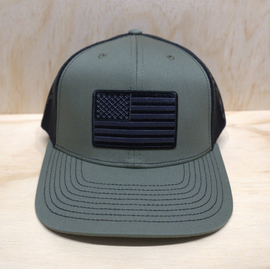 usa flag trucker hat