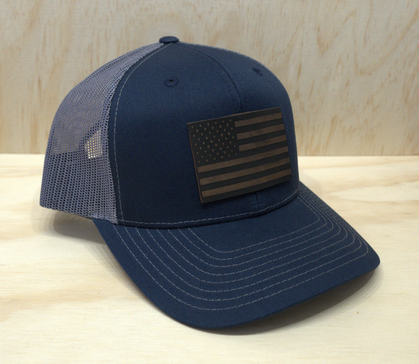 usa flag trucker cap