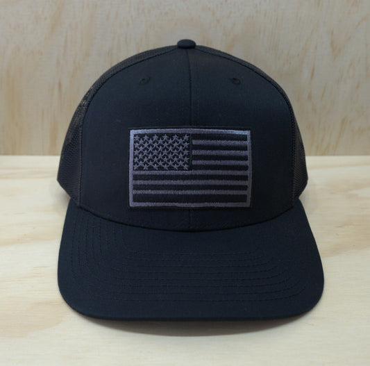 usa flag trucker hat