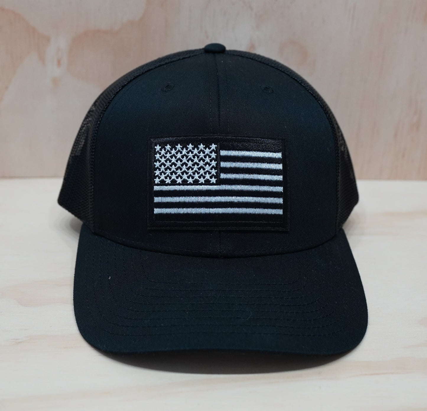 usa flag trucker hat