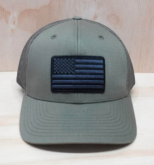 usa flag trucker hat