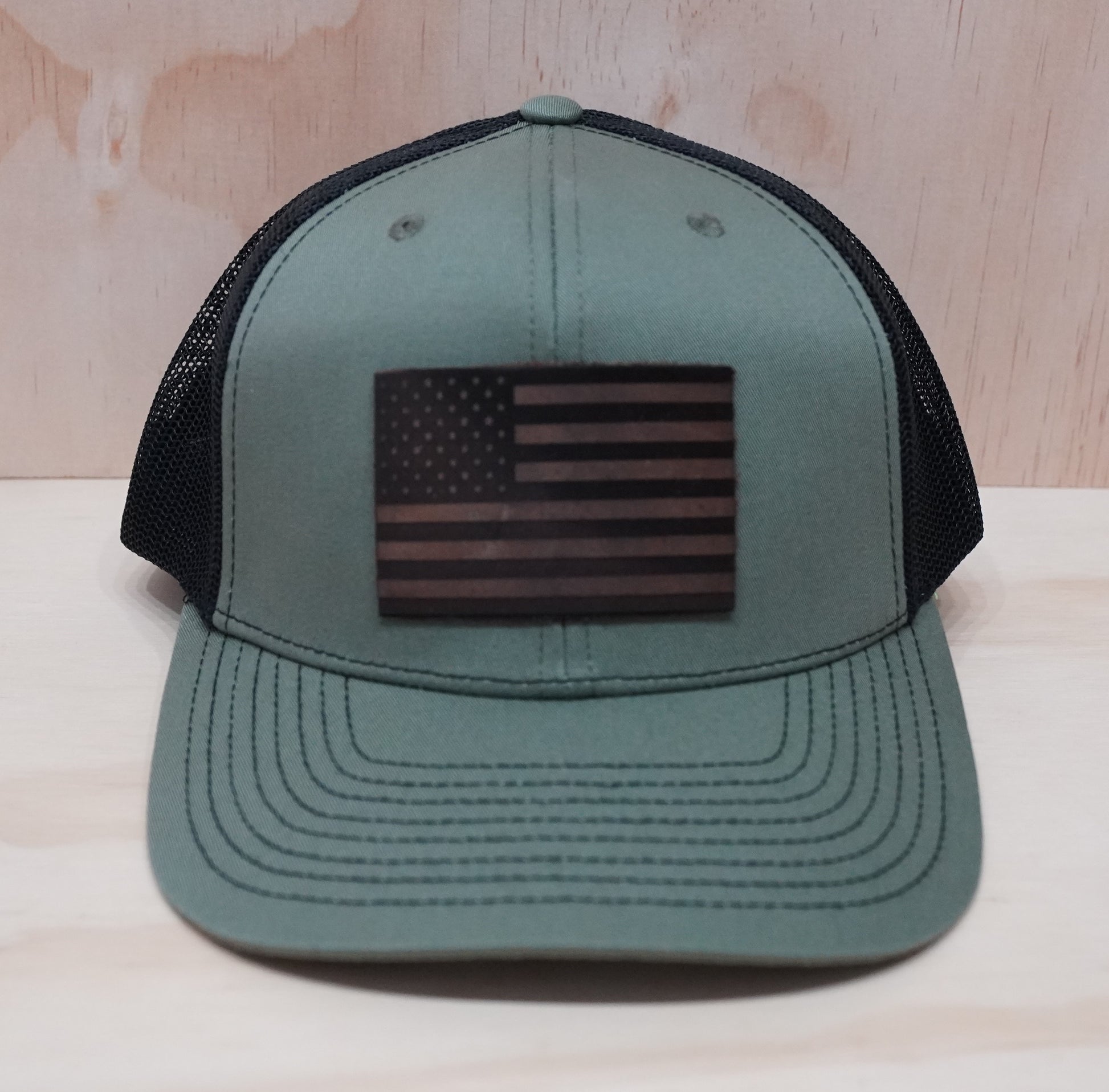 usa flag trucker hat