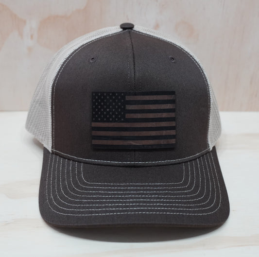 usa flag trucker hat