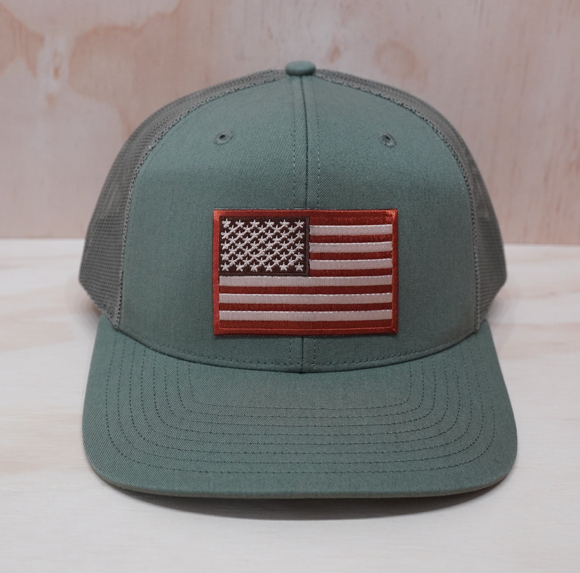 usa flag trucker hat