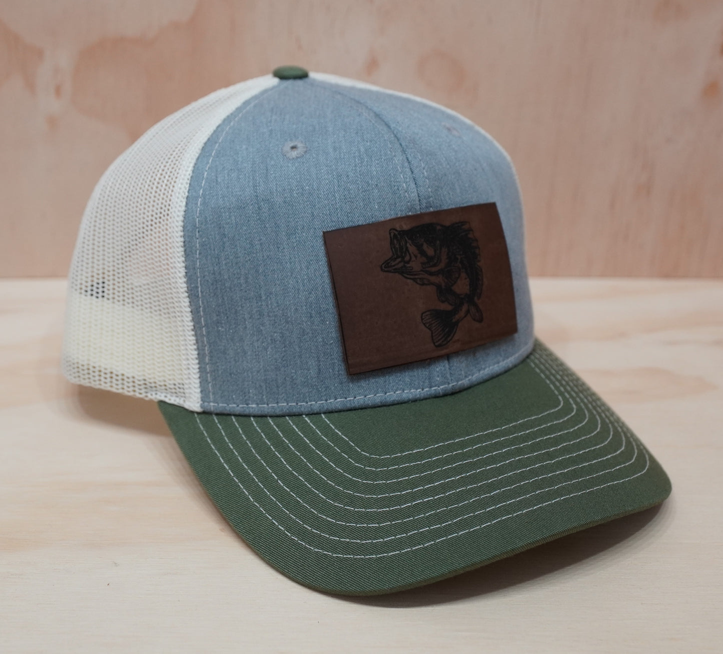 bass trucker hat